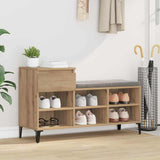 Mobile per scarpe rovere artigianale 102 x 36 x 60 cm