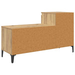 Mobile per scarpe rovere artigianale 102 x 36 x 60 cm