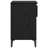 Mobile per scarpe con cassetto Rovere nero 102 x 36 x 60 cm