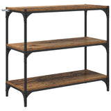 Armadio per Libri Legno vecchio 80 x 33 x 70,5 cm