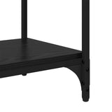 Armadio per Libri Rovere nero 100 x 33 x 70,5 cm