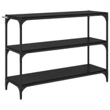 Armadio per Libri Rovere nero 100 x 33 x 70,5 cm