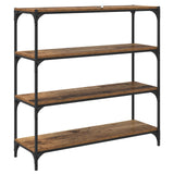 Armadio per Libri Legno vecchio 100 x 33 x 100 cm