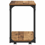 Tavolo laterale con lo scaffale Legno vecchio 50 x 35 x 55.5 cm