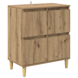 Credenza Rovere artigianale 60 x 35 x 70 cm Legno truciolato