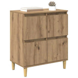 Credenza Rovere artigianale 60 x 35 x 70 cm Legno truciolato