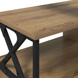 Mobile TV con cassetto Rovere artigianale 90 x 33 x 45 cm