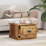 Tavolino da salotto con cassetto Legno vecchio 50 x 50 x 35 cm