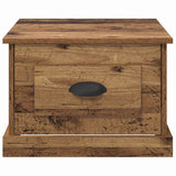 Tavolino da salotto con cassetto Legno vecchio 50 x 50 x 35 cm