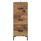 Credenza Legno vecchio 34,5 x 34 x 90 cm Legno truciolato