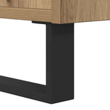 Tavolino da salotto Rovere artigianale 80 x 80 x 36,5 cm