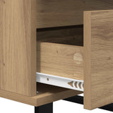 Credenza con cassetto rovere artigianale Legno truciolato
