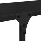 Libreria Rovere nero 100 x 32 x 170 cm Legno truciolato