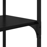 Libreria Rovere nero 100 x 32 x 170 cm Legno truciolato