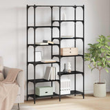 Libreria Rovere nero 100 x 32 x 170 cm Legno truciolato