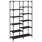 Libreria Rovere nero 100 x 32 x 170 cm Legno truciolato