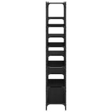 Libreria Rovere nero 100 x 32 x 170 cm Legno truciolato