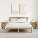 Armadio da Notte 2 pcs Rovere artigianale 40 x 35 x 47,5 cm