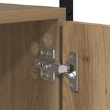 Libreria Rovere artigianale 44,5 x 30 x 154,5 cm