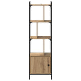 Libreria Rovere artigianale 44,5 x 30 x 154,5 cm