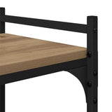 Libreria rovere artigianale 76 x 32 x 192 cm Legno truciolato