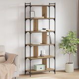Libreria rovere artigianale 76 x 32 x 192 cm Legno truciolato