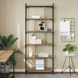 Libreria rovere artigianale 76 x 32 x 192 cm Legno truciolato