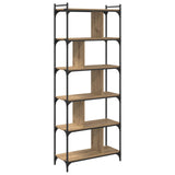 Libreria rovere artigianale 76 x 32 x 192 cm Legno truciolato