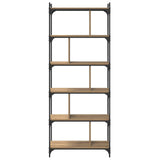 Libreria rovere artigianale 76 x 32 x 192 cm Legno truciolato