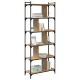 Libreria rovere artigianale 76 x 32 x 192 cm Legno truciolato