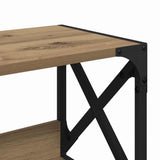 Supporto per Stampante Rovere artigianale 44 x 26 x 31.5 cm
