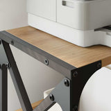 Supporto per Stampante Rovere artigianale 44 x 26 x 31.5 cm