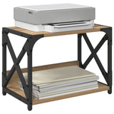 Supporto per Stampante Rovere artigianale 44 x 26 x 31.5 cm