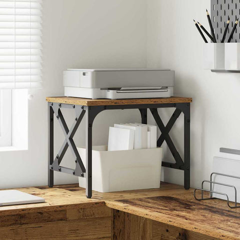 Supporto per Stampante Regolabile Legno vecchio 40 x 30 x 31 cm