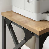 Supporto per Stampante Rovere artigianale 40 x 30 x 31 cm