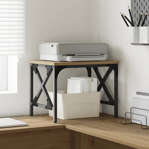 Supporto per Stampante Rovere artigianale 40 x 30 x 31 cm