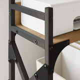 Supporto per Stampante Rovere artigianale 40 x 20 x 40 cm