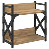 Supporto per Stampante Rovere artigianale 40 x 20 x 40 cm