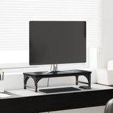 Supporto per Monitor Rovere Nero 55 x 23 x 14 cm