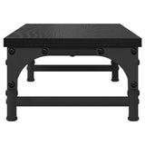 Supporto per Monitor Rovere Nero 55 x 23 x 14 cm