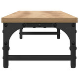 Supporto per Monitor Rovere artigianale 85 x 23 x 15,5 cm