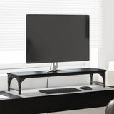 Supporto per Monitor Rovere Nero 85 x 23 x 15,5 cm