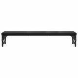Supporto per Monitor Rovere Nero 85 x 23 x 15,5 cm