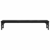 Supporto per Monitor Rovere Nero 85 x 23 x 15,5 cm