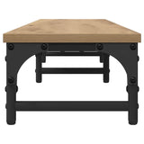 Supporto per Monitor Rovere artigianale 105 x 23 x 15,5 cm