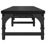 Supporto per Monitor Rovere Nero 105 x 23 x 15,5 cm