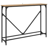 Tavolo consolle Rovere artigianale 102 x 23 x 75 cm