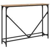Tavolo consolle Rovere artigianale 102 x 23 x 75 cm