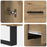 Credenza Rovere artigianale 69,5 x 34 x 90 cm Legno truciolato