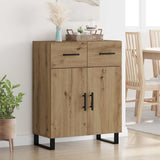 Credenza Rovere artigianale 69,5 x 34 x 90 cm Legno truciolato